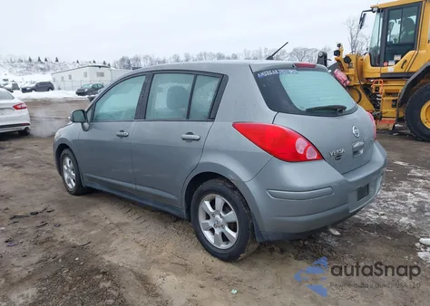 2008 Nissan Versa 1.8Sl из США, поврежденный, VIN 3N1BC13E28L378206